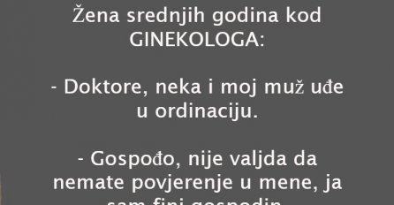 VIC: ŽENA KOD GINEKOLOGA