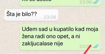 UŠAO SAM U WC I VIDIO ŽENU KAKO OPET RADI ONO, KAD SAM REKAO JARANU SMUČILO MU SE: Vjerujete li vi ovo, MORAM HITNO NEŠTO PODUZETI!