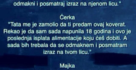 PRIČA: Alimentacija