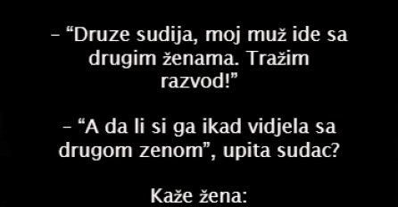 VIC: ŽENA TRAŽI RAZVOD
