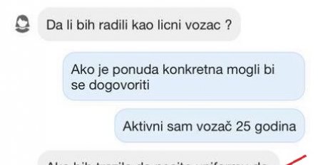 DOBILA SAM PONUDU ZA POSAO, ALI KAD SU MI REKLI U ČEMU TREBA DA RADIM ZGROZILA SAM SE: Šta oni misle, OVO JE DNO DNA!