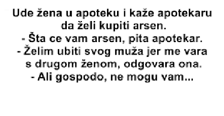 VIC: Uđe žena u apoteku