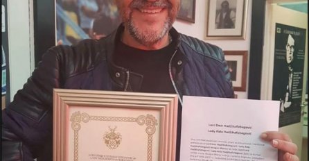 ANKETA:  Da li Emir Hadžihafizbegović nakon famozne titule lorda zaslužuje biti i novi ministar kulture Kantona Sarajevo?