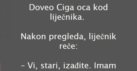 VIC: CIGO KOD DOKTORA