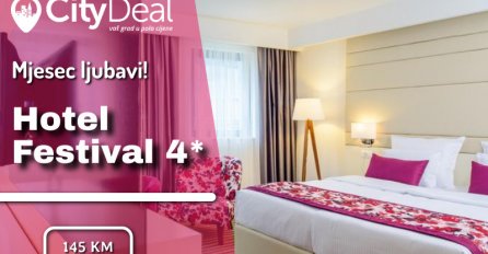 Mjesec ljubavi: da li ste spoznali sve čari Sarajeva? Hotel Festival će Vam ih uljepšati!