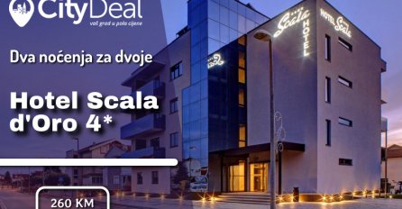 Posjetite grad šarma, VODICE, i uživajte u luksuznom hotelu Scala dOro 4*!