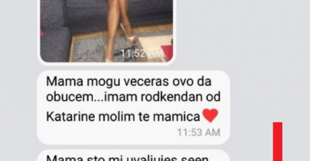 POSLALA SAM MAMI SLIKU I PITALA JE DA LI MOGU OVO DA OBUČEM, A ONA ME ODGOVOROM SPUSTILA DO DNA: Nikad me niko nije ovako obrukao, u zemlju da propadnem!