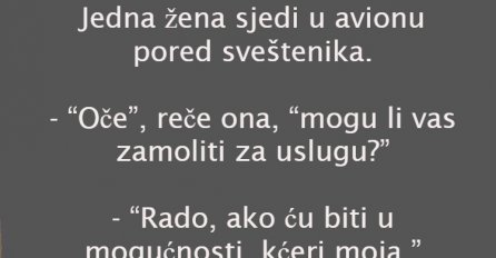 VIC DANA: Sveštenik u avionu