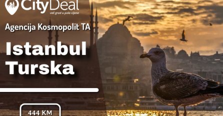 PRVI MAJ: Organizovano putovanje avionom u Istanbul samo uz turstičku agenciju Kosmopolit TA!