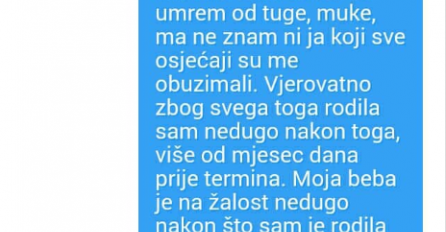 "Muž me ostavio u sedmom mjesecu trudnoće, otišao drugoj"