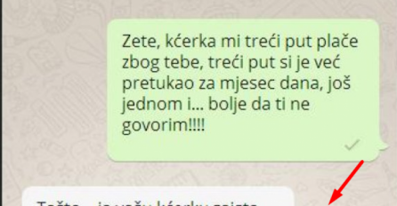 ZET JE PRETUKAO MOJU KĆERKU,ODMAH SAM SE JAVILA GADU I REKLA MU UŽASNE STVARI: Kada mi je rekao razlog, UDARALA SAM GLAVOM U ZID!