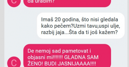IMAM NESPOSOBNU KĆERKU, UPRAVO ME PITALA  KAKO DA ISPRŽI JAJA, KADA SAM JOJ ODGOVORILA PALA JE U NESVIJEST!  Ovako ju nisam odgojila!