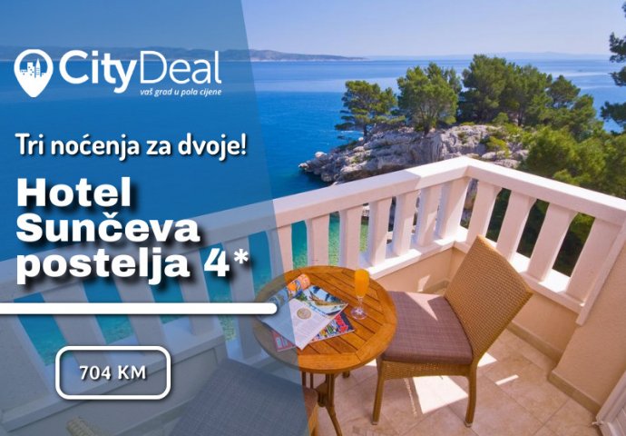 Posjetite biser jadranske obale i atraktivno turističko središte sa smještajem u Aparthotelu Sunčeva Postelja!