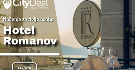 Jedno noćenje sa doručkom za dvije osobe platite po ekskluzivnoj cijeni od samo 117 KM!