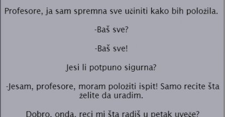 VIC: Studentkinja i profesor