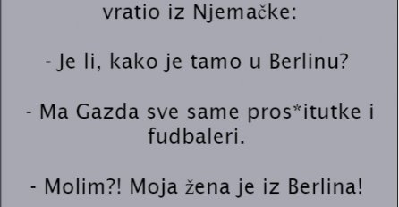 VIC: Došao Cigo iz Njemačke