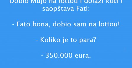 VIC; Mujo dobio na lotu