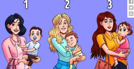 KOJA MAJKA SA SLIKE NE DRŽI SVOJE DIJETE? Odgovor će otkriti nešto JAKO VAŽNO O VAMA!