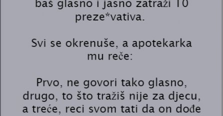 VIC: Perica u apoteci