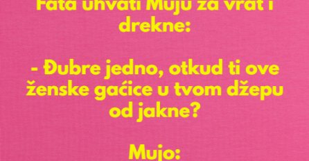 VIC DANA: Mujo i ženske gaćice