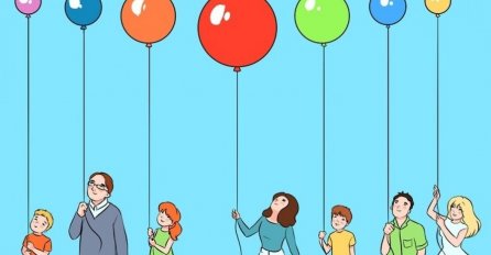 NIKAD NEĆETE POGODITI: Koji balon stoji NAJDALJE od plafona?