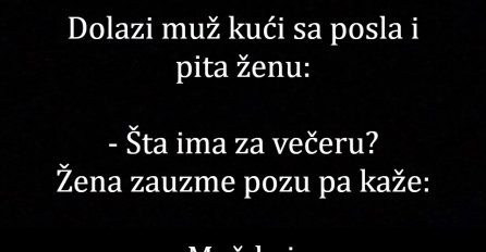 VIC: Šta ima za večeru