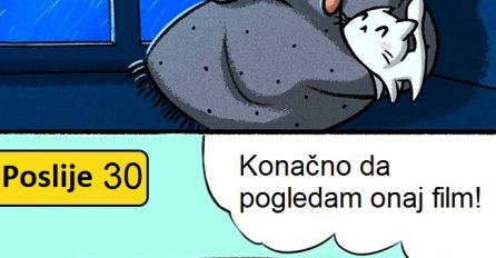 ŽIVA ISTINA, EVO KAKO SE LJUBAV MIJENJA POSLIJE 30. GODINE: Ilustracije u kojima će se svaki par pronaći, DOBRO POGLEDAJTE ZADNJU!