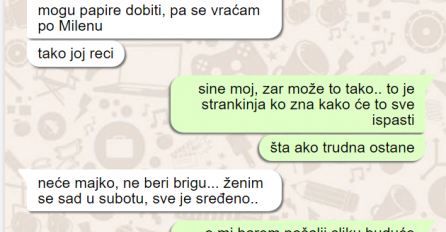 SIN MI JAVIO DA SE ŽENI NEKOM  GRETOM IZ NJEMAČKE ZBOG PAPIRA, A OVDJE U BOSNI IMA DJEVOJKU: Kad mi je poslao sliku GRETE, SVE MI JE BILO JASNO, nikad se od nje neće razvesti
