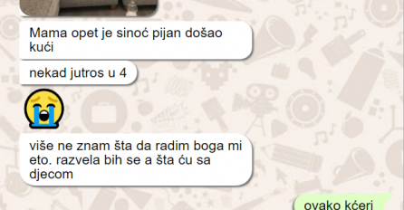 MUŽ MI JE OPET PIJAN DOŠAO KUĆI, USLIKALA SAM GA I POSLALA MAMI SLIKU: Rekla mi je da OVO URADIM, ne znam smijem li?!