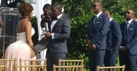 OBJAVIO JE SLIKU SA VJENČANJA, ALI SVI SU SAMO GLEDALI U JEDAN NEPRISTOJAN DETALJ: Vidite li vi? 