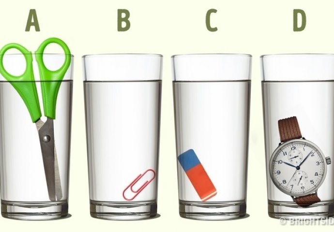 SAMO NAJINTELIGENTNIJI LJUDI ZNAJU PRAVI ODGOVOR: U kojoj čaši ima najviše vode? JEDINSTVENA PRILIKA DA SE DOKAŽETE!