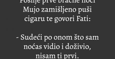 VIC: Jutro poslije prve bračne noći