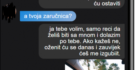 MOJ BIVŠI MOMAK SE DANAS ŽENI I POSLAO MI JE OVU PORUKU: Ponudio mi da pobjegnemo skupa, RAZMISLILA SAM I OVO MU ODGOVORILA, njegova REAKCIJA ME ŠOKIRALA!