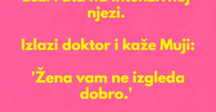 VIC DANA: Leži Fata na intenzivnoj