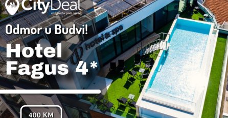 Smješten u srcu Budve Fagus Hotel & Spa Vas očekuje! Provedite nezaboravan odmor sa Vama dragom osobom!