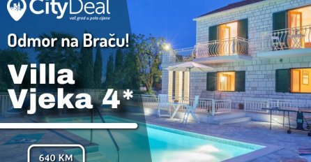 Luksuzni odmor vas čeka u Villi Vjeka na raskošnom otoku Brač!
