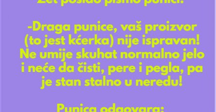 VIC: Zet poslao pismo punici