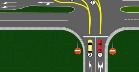 I NAJISKUSNIJI VOZAČI SU POGRIJEŠILI: Koji je pravilan način skretanja za vozilo 1, a koje za vozilo 2? Skoro svi pogrešno odgovore!