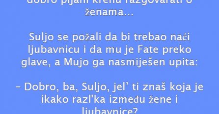 VIC: RAZLIKA IZMEĐU ŽENE I LJUBAVNICE