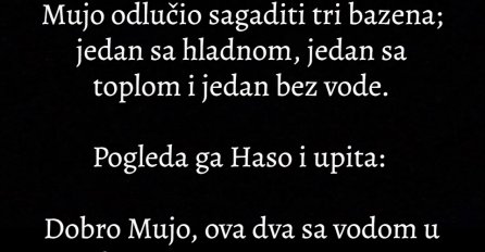 VIC: Mujo pravi 3 bazena