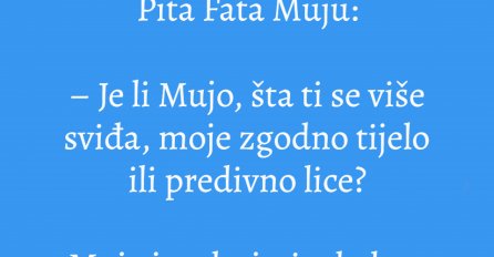 VIC: Mujo šta ti se više sviđa?