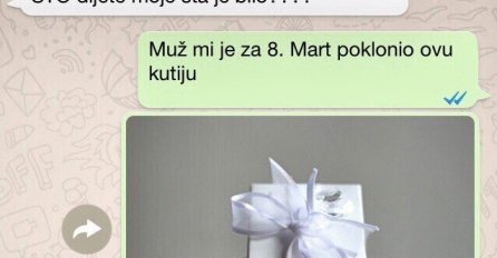 DOBILA SAM OD MUŽA POKLON ZA 8. MART, ODMAH SAM SE RASPLAKALA OD TUGE, EVO ŠTA MI JE URADIO: Mislila sam da je skupi nakit, a UNUTRA ZATEKLA...