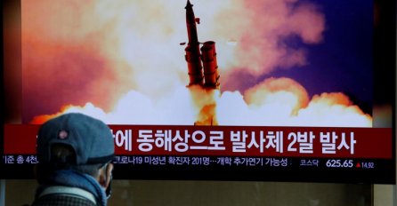 UPRKOS UPOZORENJU VIJEĆA SIGURNOSTI Sjeverna Koreja ispalila tri projektila