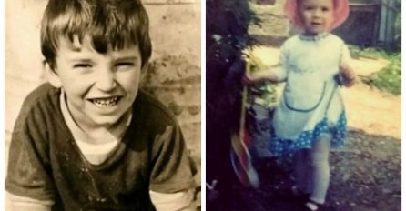 OMILJENI SRPSKI PAR OBJAVIO SLIKU IZ DJETINJSTVA: Ona je pjevačica, a on GLUMAC! NEMA ŠANSE DA POGODITE KO SU ONI! (FOTO)