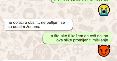 UDATA ŽENA ME VEĆ DANIMA SPOPADA: Rekao sam da ne želim  da je vidim, A ONDA MI JE POSLALA OVU SLIKU, PREZNOJIO SAM SE, NISAM IMAO POJMA DA OVAKO IZGLEDA
