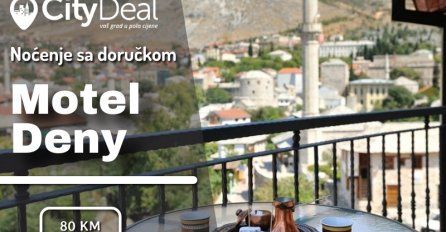 Posjetite čarobni Mostar i uživajte s voljenom osobom u udobnom motelu Deny!
