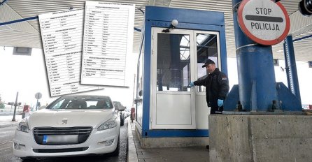 MUP OBJAVIO SPISAK SVIH ZATVORENIH GRANIČNIH PRELAZA ZBOG KORONA VIRUSA: Ovdje ne možete proći! 