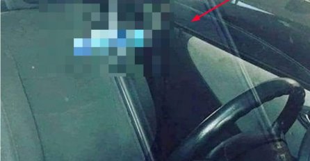 PONESTALO MU MIRISA ZA AUTO, PA SE SNAŠAO: Svi se kidaju od smijeha kad vide šta je stavio na RETROVIZOR (FOTO)