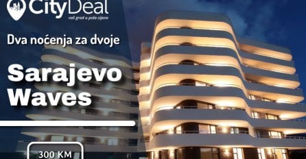 Provedite dva noćenja u modernom elitnom kompleksu Sarajevo Waves po ekskluzivnim cijenama!
