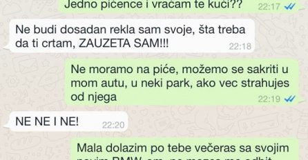 JAVIO SAM SE DJEVOJCI SVOG DRUGA, ČUO SAM DA GA VARA NA SVE STRANE: Spomenuo sam joj iznenađenje i novi BMW, ODGOVOROM JE POKAZALA KAKVA JE JADNICA!